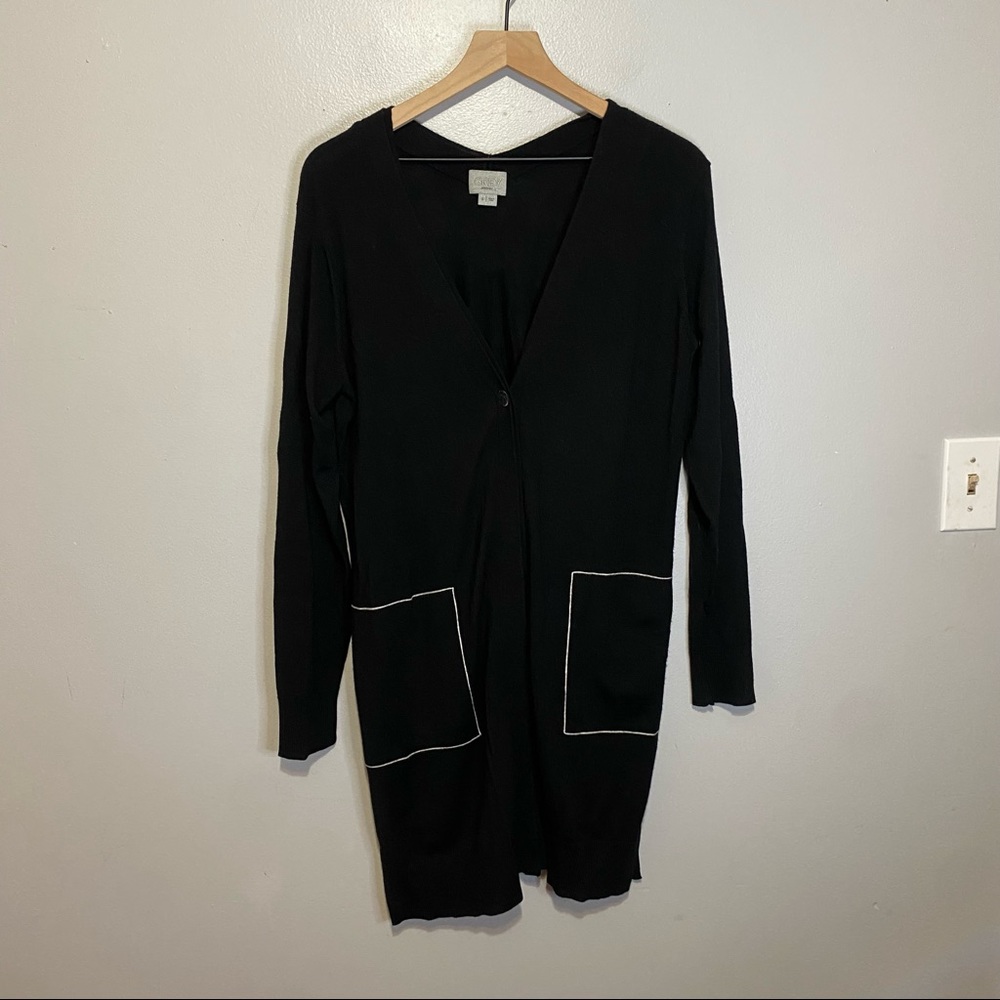 Jason Wu Grey Merino Wool Button Front Cardigan L… - image 1